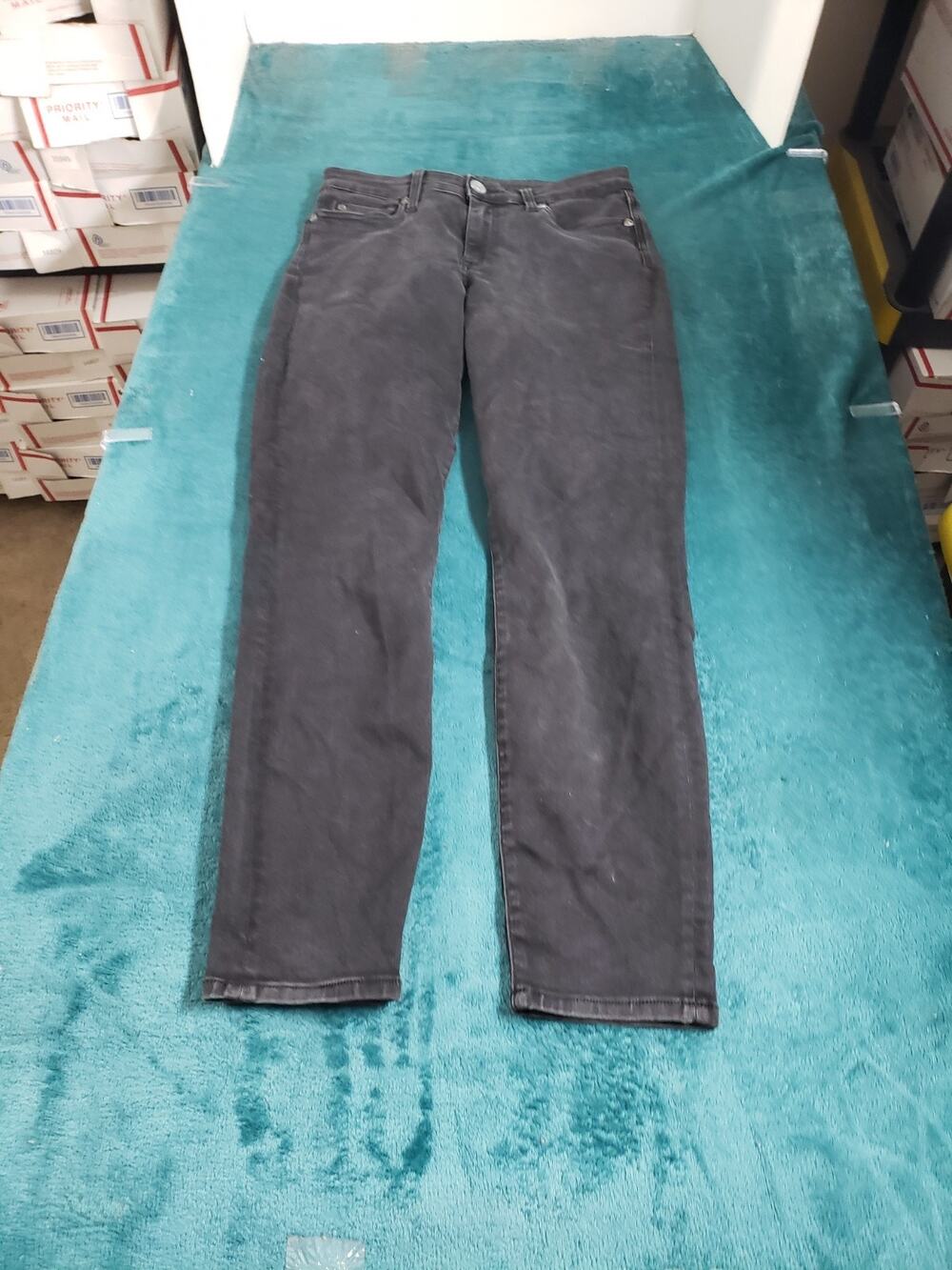 Kut from The Kloth Jeans Size 4 Womens Black Pants Ladies Mid Rise Sienna Skinny